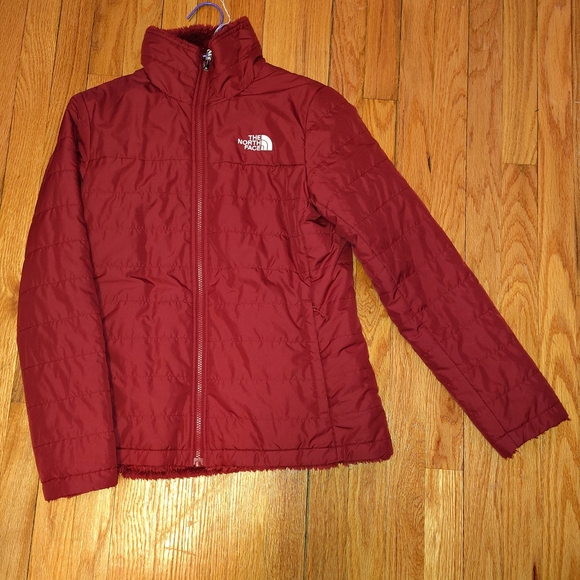 The North Face Jackets & Blazers - The North Face Maroon Reversible Jacket S